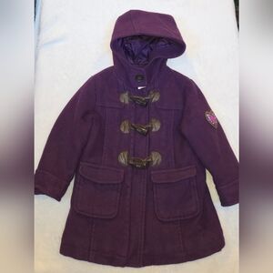 Toddler Purple Duffel or Pea Coat 2T